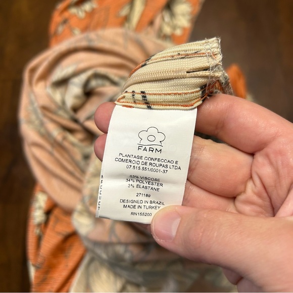 Farm Rio DeJaneiro for Anthropologie Cordelia floral maxi skirt Size Large - Picture 11 of 12